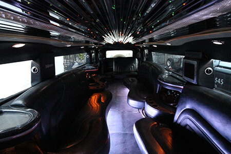 Limo luxury interiors