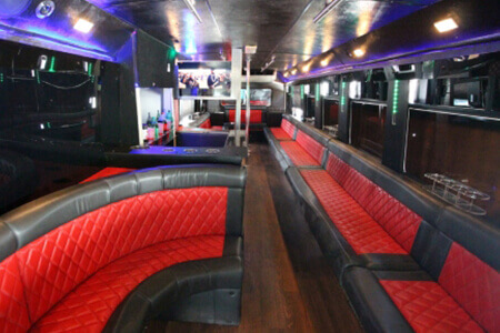 Party bus custom interiors