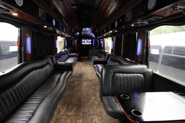 45-passenger party buses